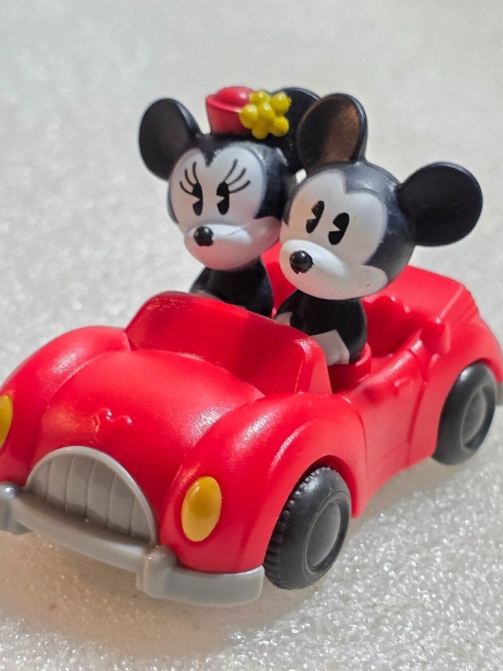 Walt Disney World Mickey Minnie Mouse Runaway Railway McDonald's Toy Car 2022 3"